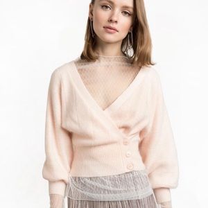 White Sheer Fishnet Lace Top Pixie Market